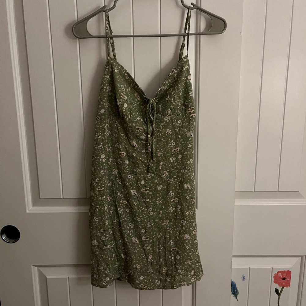Floral Cotton On Dress